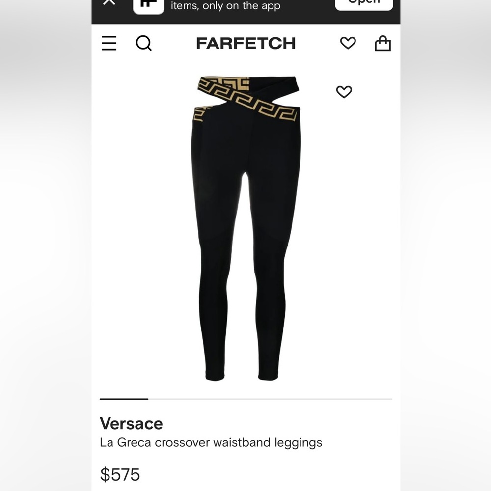 ‼️Set‼️Versace tights & bralette worn once.
